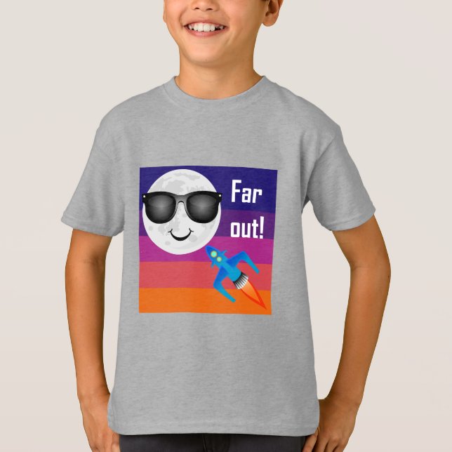 Far Out Design - Kids' Basic T-Shirt (Front)