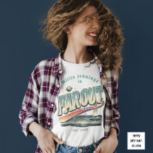 Far Out Man Retro 60’s Slogan Personalized 