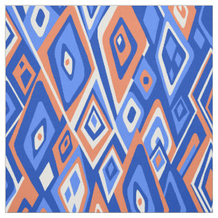 Far Out Retro Psychedelic Abstract Fabric