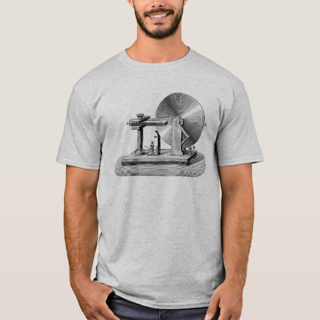 Faraday disk generator T-Shirt (Front)