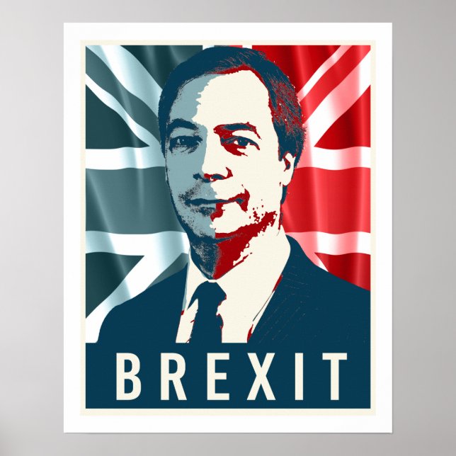 Farage Brexit Poster - -  (Front)