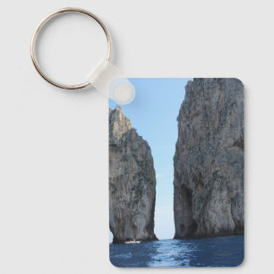 Faraglioni di Capri - portachiavi fotografico Keychain
