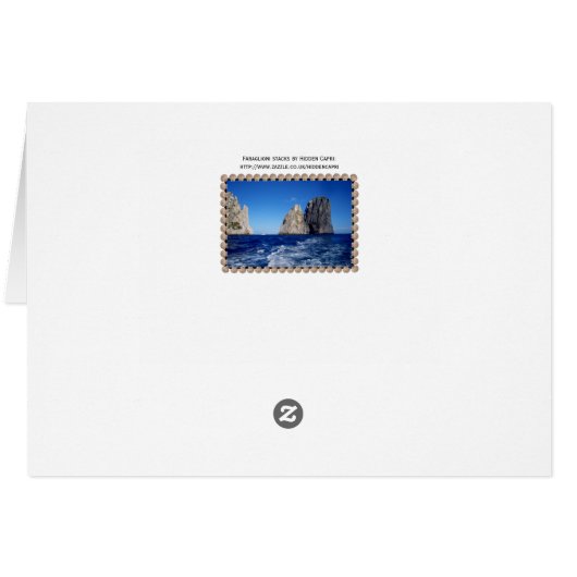 Faraglioni Stacks, Isle of Capri - Gulf of Naples (Back Horizontal)