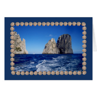 Faraglioni Stacks, Isle of Capri - Gulf of Naples Cards