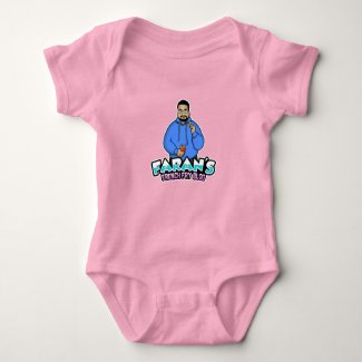 Faran's French Fries for Babies Alternative Logo Baby Bodysuit