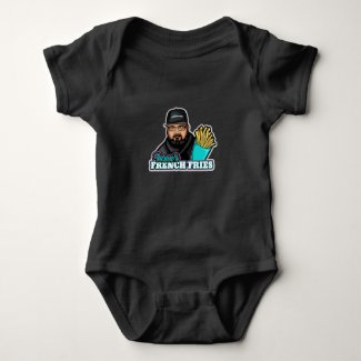 Faran's French Fries for Babies Baby Bodysuit