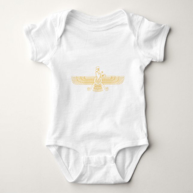 Faravahar Baby Bodysuit (Front)