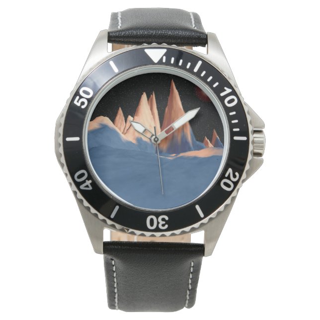 Faraway Alien Landscape Watch (Front)