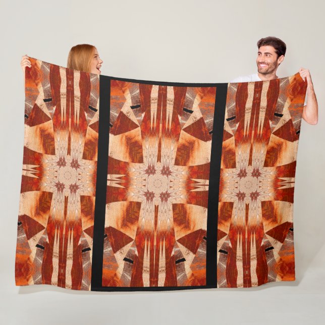 Faraway Flower Fleece Blanket (In Situ)