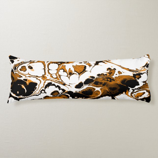 Farben Rausch, braun Body Pillow (Front)