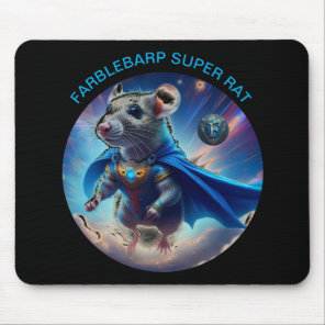 Farblebarp The Super Rat Mouse Pad