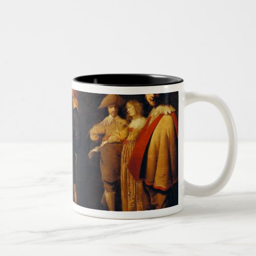 Farce Actors Dancing Two_Tone Coffee Mug