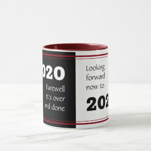 FAREWELL 2020   Looking Forward 2021   New Year Mug