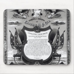 Farewell Address of General Robert E. Lee Mouse Pad