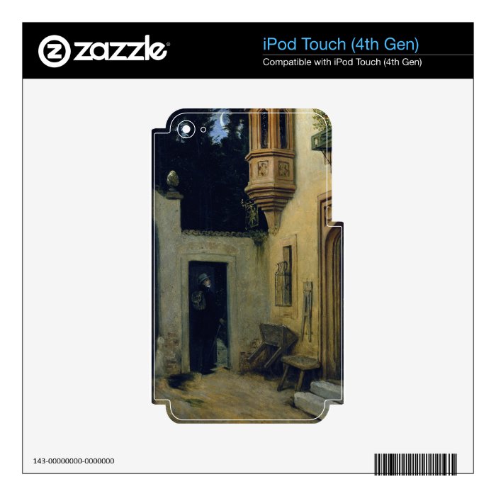 Farewell at Dawn 1859 by Moritz von Schwind iPod Touch 4G Skin