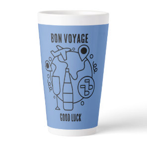 Farewell Bon Voyage Party Latte Mug