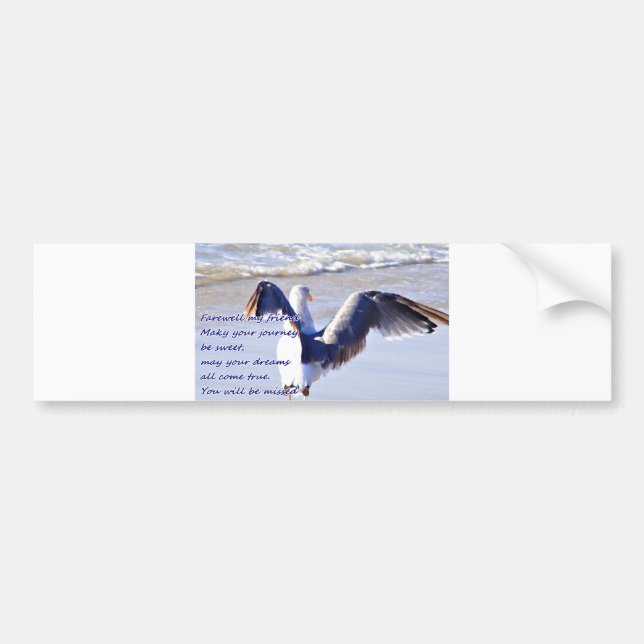 Farewell_ Bumper Sticker (Front)
