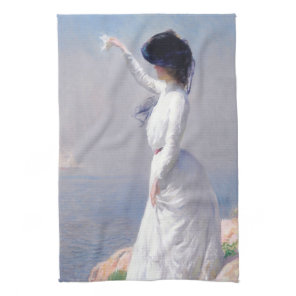 Farewell (by Joseph DeCamp) Kitchen Towel