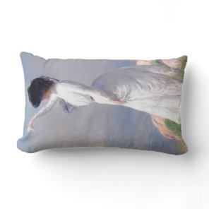 Farewell (by Joseph DeCamp) Lumbar Pillow
