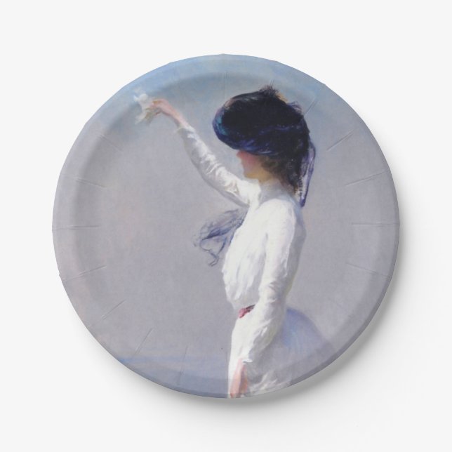 Farewell (by Joseph DeCamp) Paper Plates (Front)