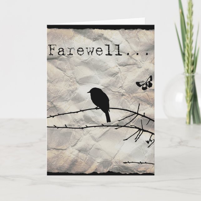 Farewell Card (Front)