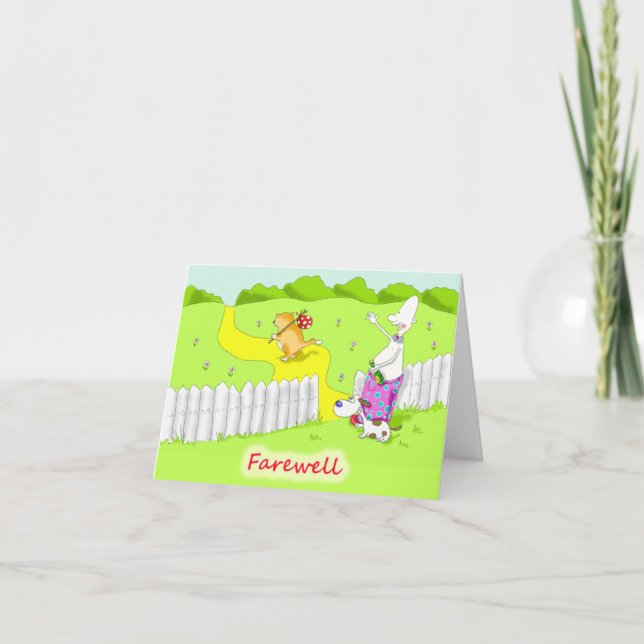 farewell card (Front)