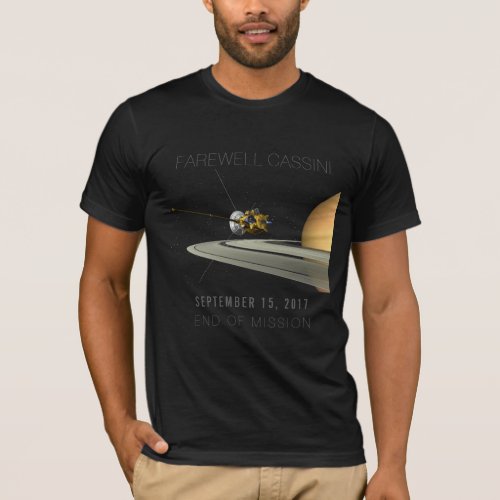 Farewell Cassini End of Mission _ T_shirt