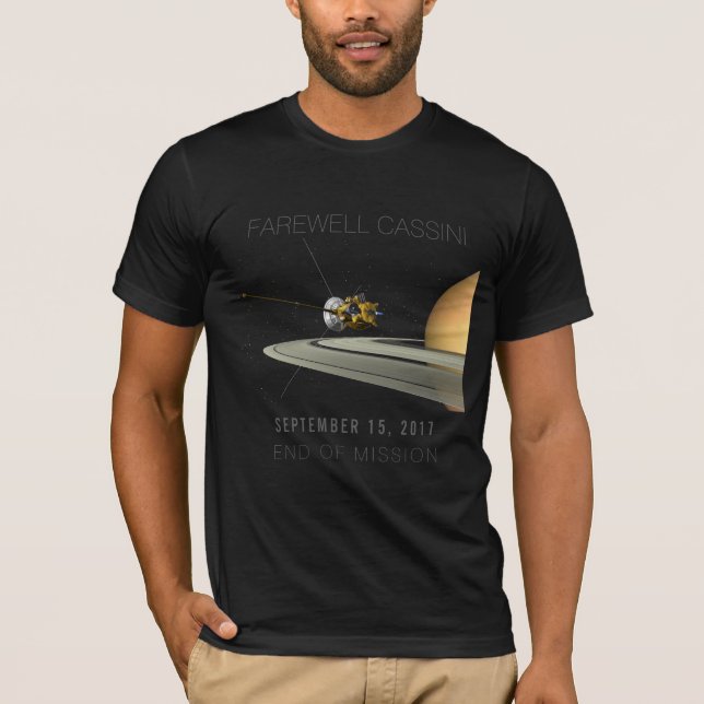 Farewell Cassini End of Mission - T-shirt (Front)