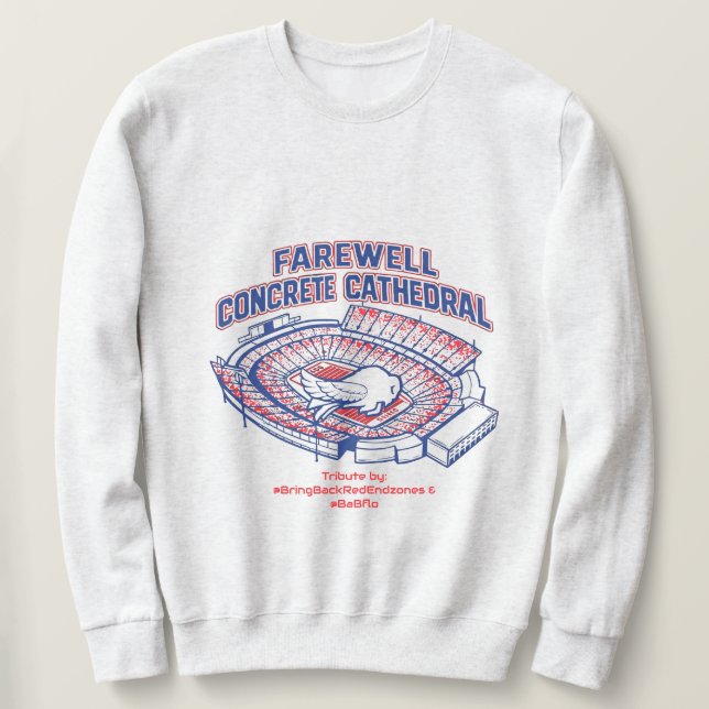 Farewell Concrete Tribute Sweatshirt (Design Front)