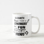 Farewell Coworker Boss - we are Friends Custom Coffee Mug Farewell Coworker Boss - we are Friends Custom Coffee Mug