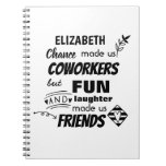 Farewell Coworker Boss - we are Friends Custom Notebook Farewell Coworker Boss - we are Friends Custom Notebook