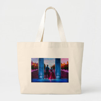 Farewell, D Large Tote Bag