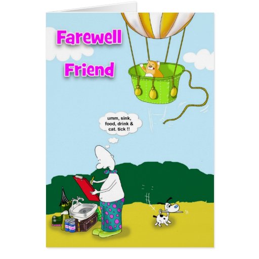 Unique 99 Farewell Card To Friend