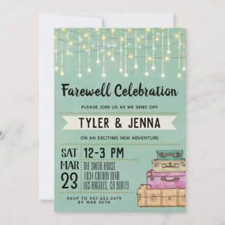 Farewell Going Away Invitation