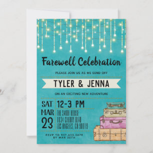 Farewell Going Away Invitation