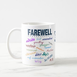 Farewell Goodbye Leaving Coffee Mug