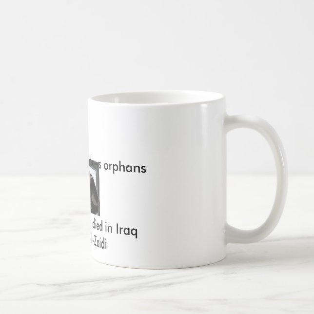 Farewell Kiss Bush & Shoe Mug . (Right)