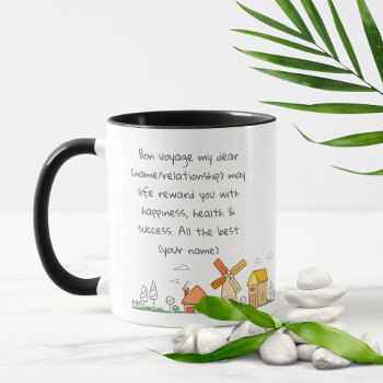 Farewell New Home, Moving Away Personalized Gift Mug