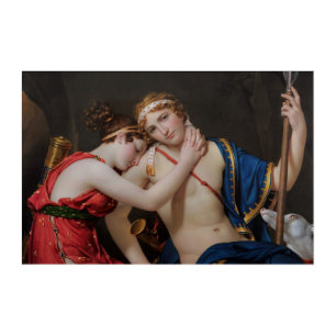 Farewell of Telemachus and Eucharis Acrylic Print