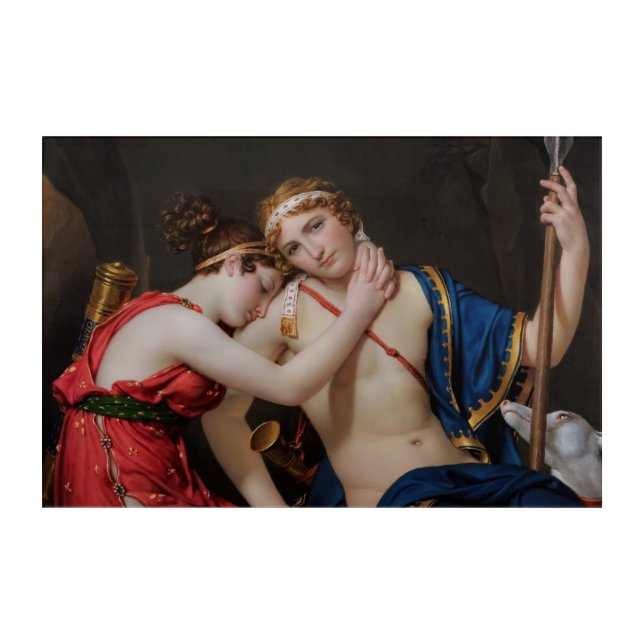 Farewell of Telemachus and Eucharis Acrylic Print (Front)