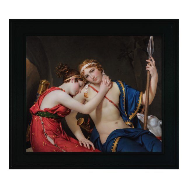 Farewell of Telemachus and Eucharis Photo Print (Front)