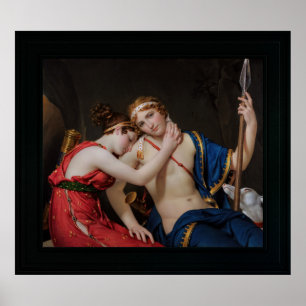 Farewell of Telemachus and Eucharis Poster