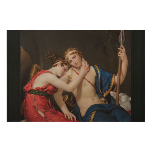 Farewell of Telemachus and Eucharis Wood Wall Art
