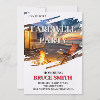 Farewell Party Invitation