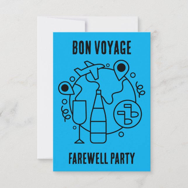 Farewell Party Invite (Front)