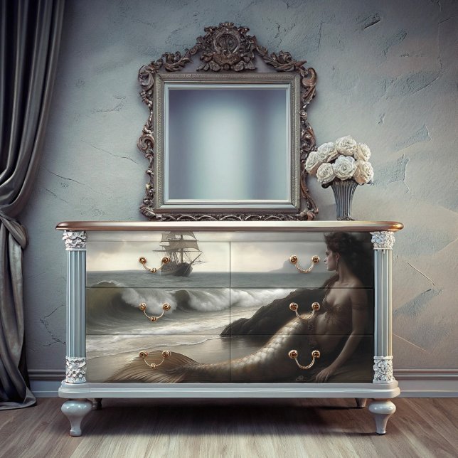 Farewell Voyage Mermaid Decoupage Tissue Paper (Farewell Voyage Mermaid Decoupage Tissue Paper)