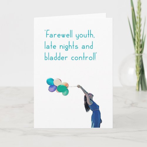 Farewell youth card Card