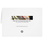 Farfalla Card (Back Horizontal)