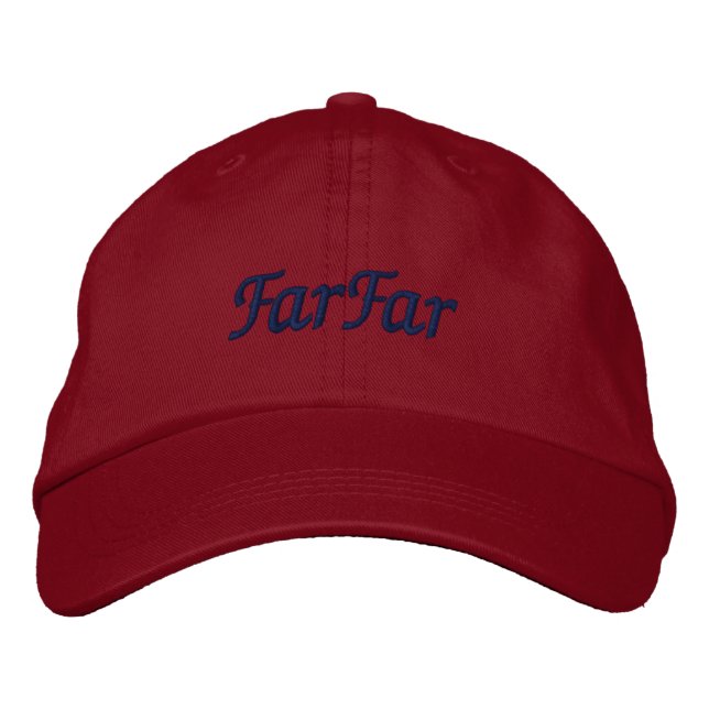FarFar My Scandinavian Father's Father Swedish Embroidered Baseball Cap (Front)