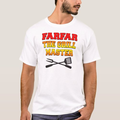 Farfar The Grill Master T_Shirt